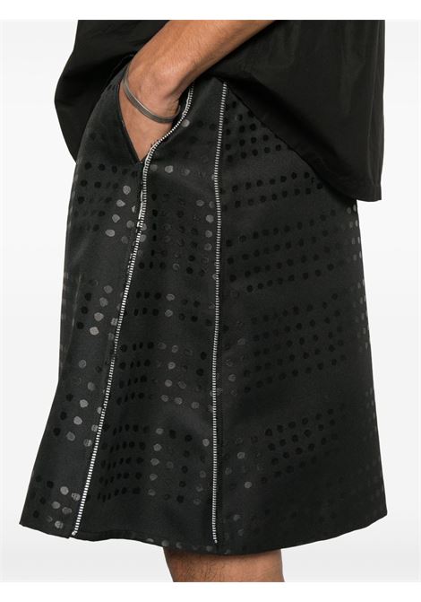 Black polka-dot shorts Comme Des Garçons Black - unisex COMME DES GARCONS BLACK | 1OP0150521